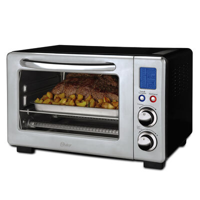 Oster® 6-Slice Convection Digital Countertop Oven, Stainless Steel Oster® 6-Slice Convection Digital Countertop Oven, Stainless Steel