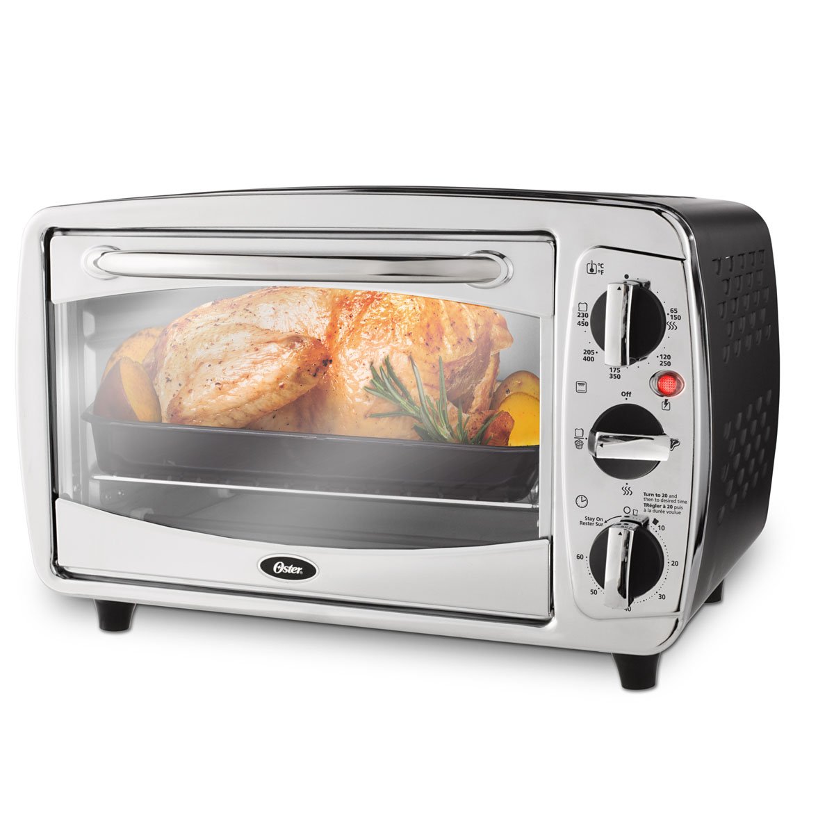 Oster® 6Slice Convection Countertop Oven, Stainless Steel TSSTTVF8GA