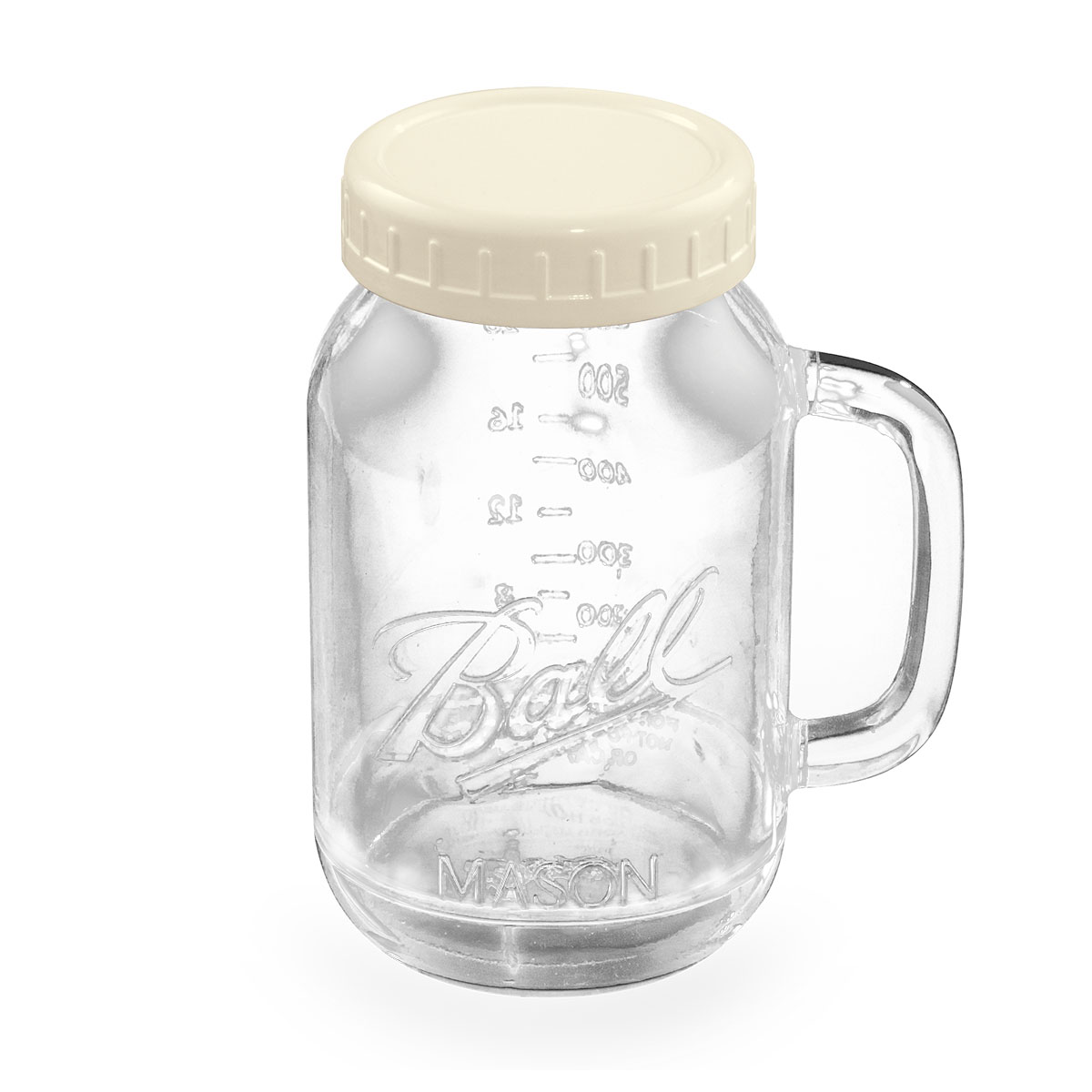 Oster® Fresh+Blend'N Go™ Mason Jar Blender, White BLSTPBBALLW033