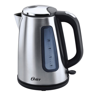 Oster® 1.7L Illuminating Kettle, Stainless Steel Oster® 1.7L Illuminating Kettle, Stainless Steel