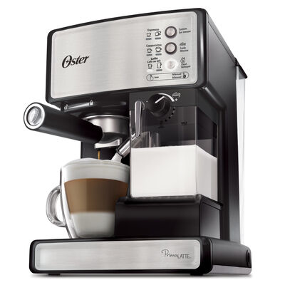 Oster® Prima Latte® 15-Bar Pump Espresso, Cappuccino & Latte Machine, Stainless Steel