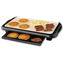 Oster® Titanium Infused DuraCeramic™ 10" x 18.5" Griddle w/ Warming Tray Image 1 of 5