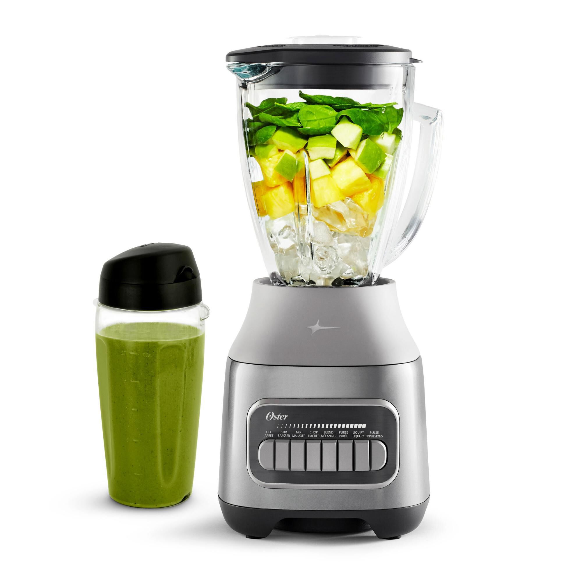 Oster Pulverizing Power Blender with High Speed Motor and 6 Cup 1.4 L Boroclass Jar