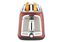 Oster® 2 Slice Extra-Wide Slot Toaster, Metallic Red Image 4 of 6