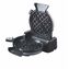 Oster Vertical Waffle Maker, Chrome/Black Image 5 of 5