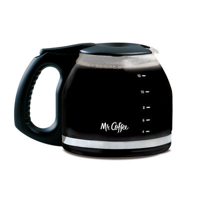 12 Cup Glass Carafe by Mr Coffee®, Black 12 Cup Glass Carafe by Mr Coffee®, Black