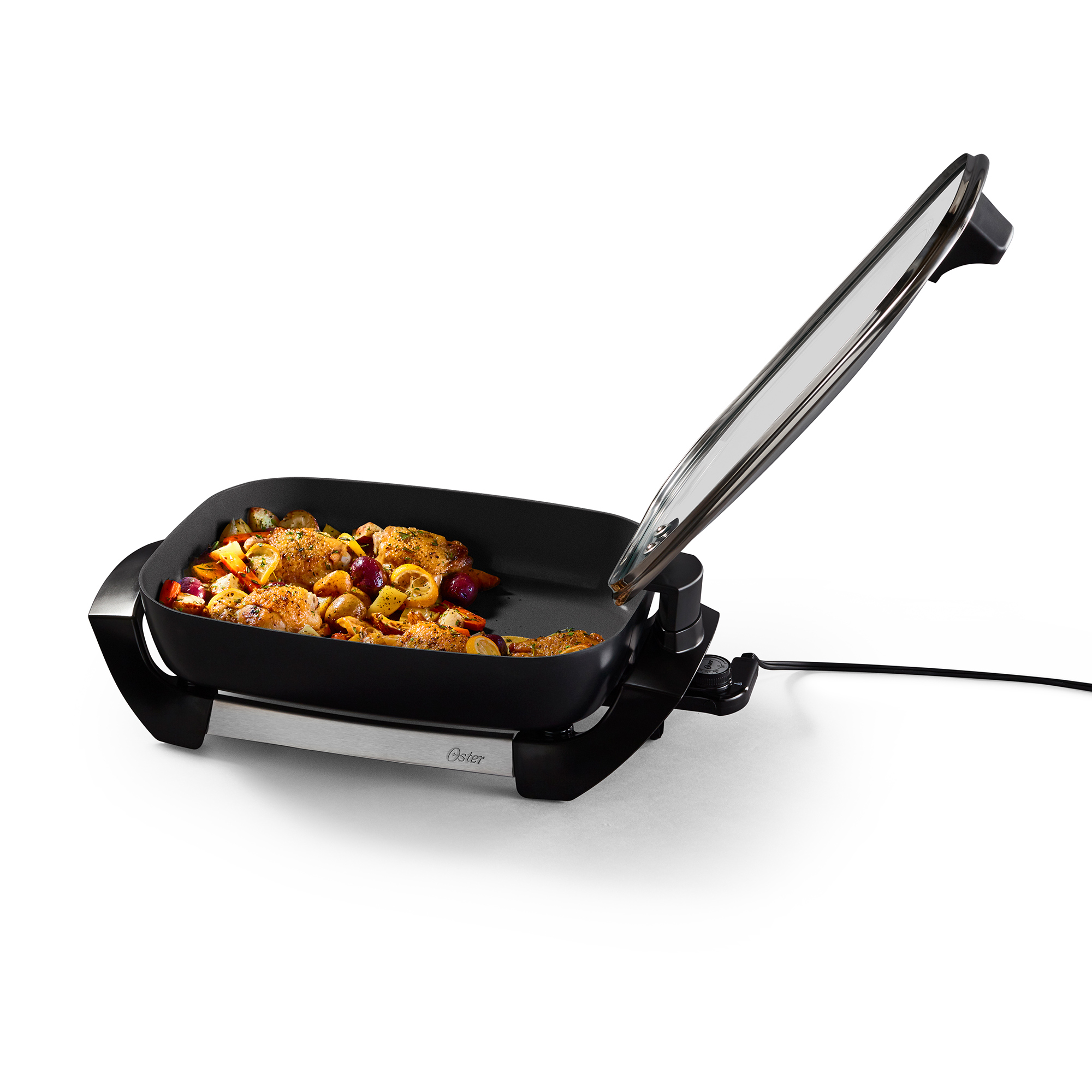 Oster® DiamondForce™ 12Inch x 16Inch Nonstick Electric Skillet with