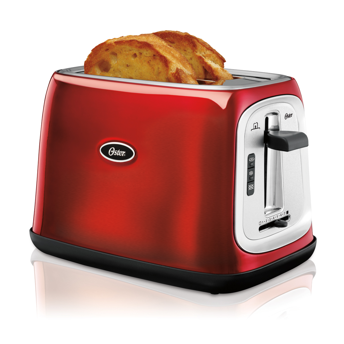Oster® 2 Slice ExtraWide Slot Toaster, Metallic Red TSSTTRJB07033
