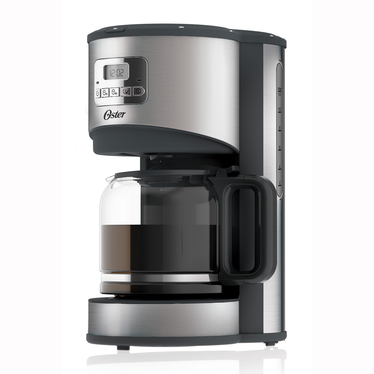 Oster® 12Cup Programmable Coffee Maker, Stainless Steel BVSTAD036033