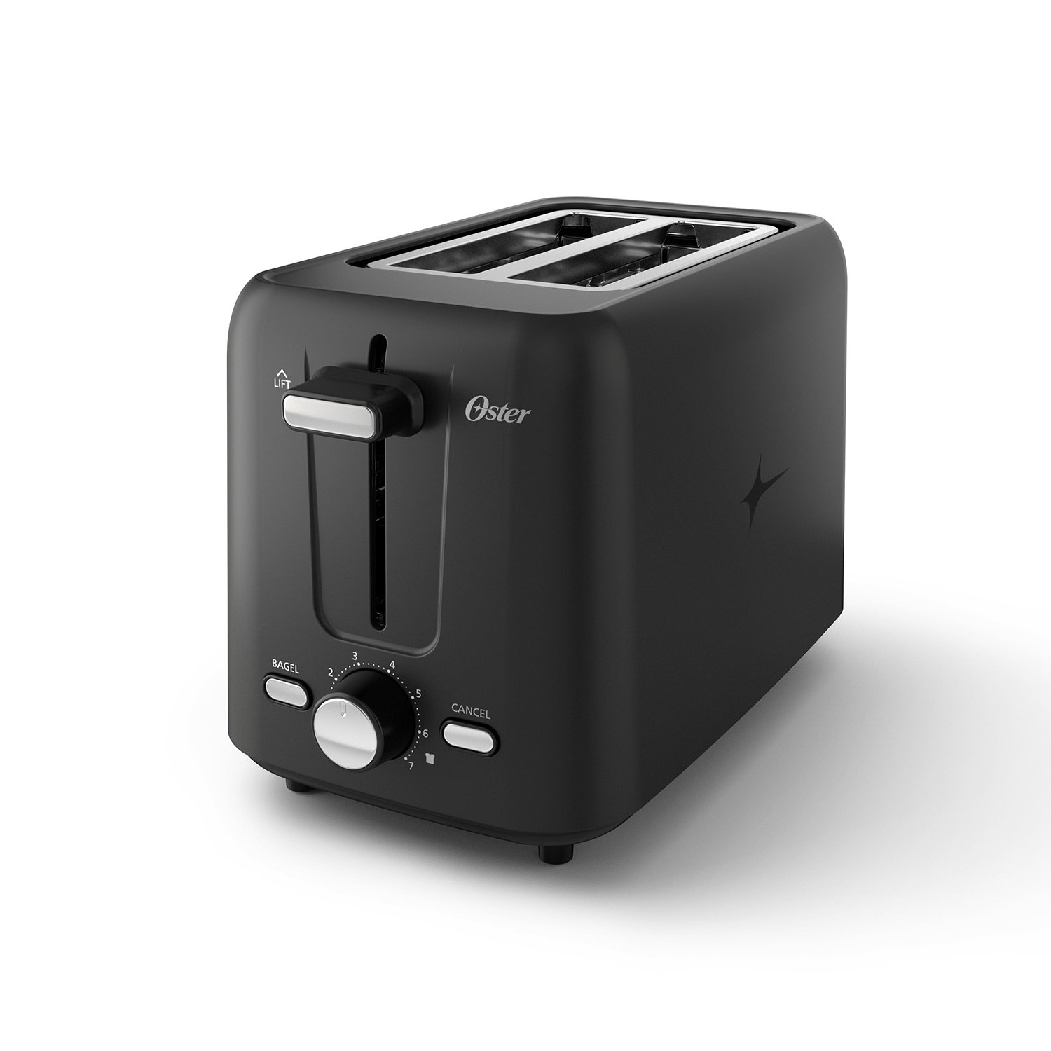 Oster® 2-Slice Toaster with Bagel and Reheat Settings and Extra-Wide Slots