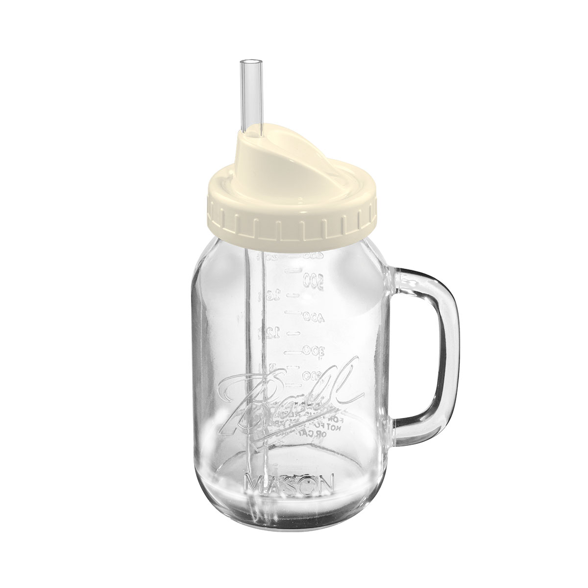 Oster® Fresh+Blend'N Go™ Mason Jar Blender, White BLSTPBBALLW033