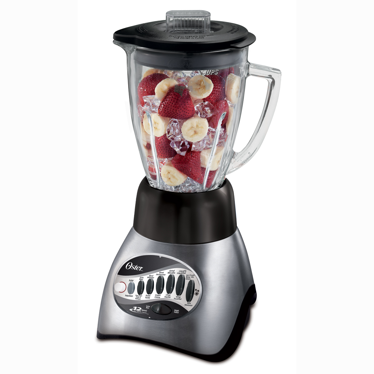 Oster® 700 Watt 12 Speed Stand Blender, Brushed Nickel 6811CJ033