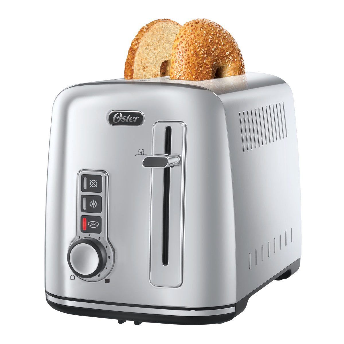 Oster® 2 Slice Extra Tall Toaster, Polished Stainless Steel