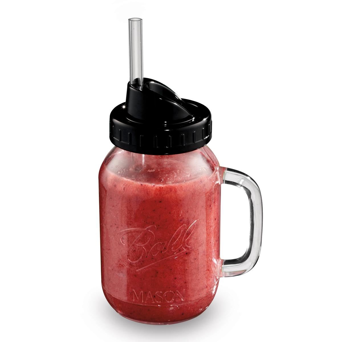 Oster® Fresh+Blend'N Go™ Mason Jar Blender, Black BLSTPBBALLBK033