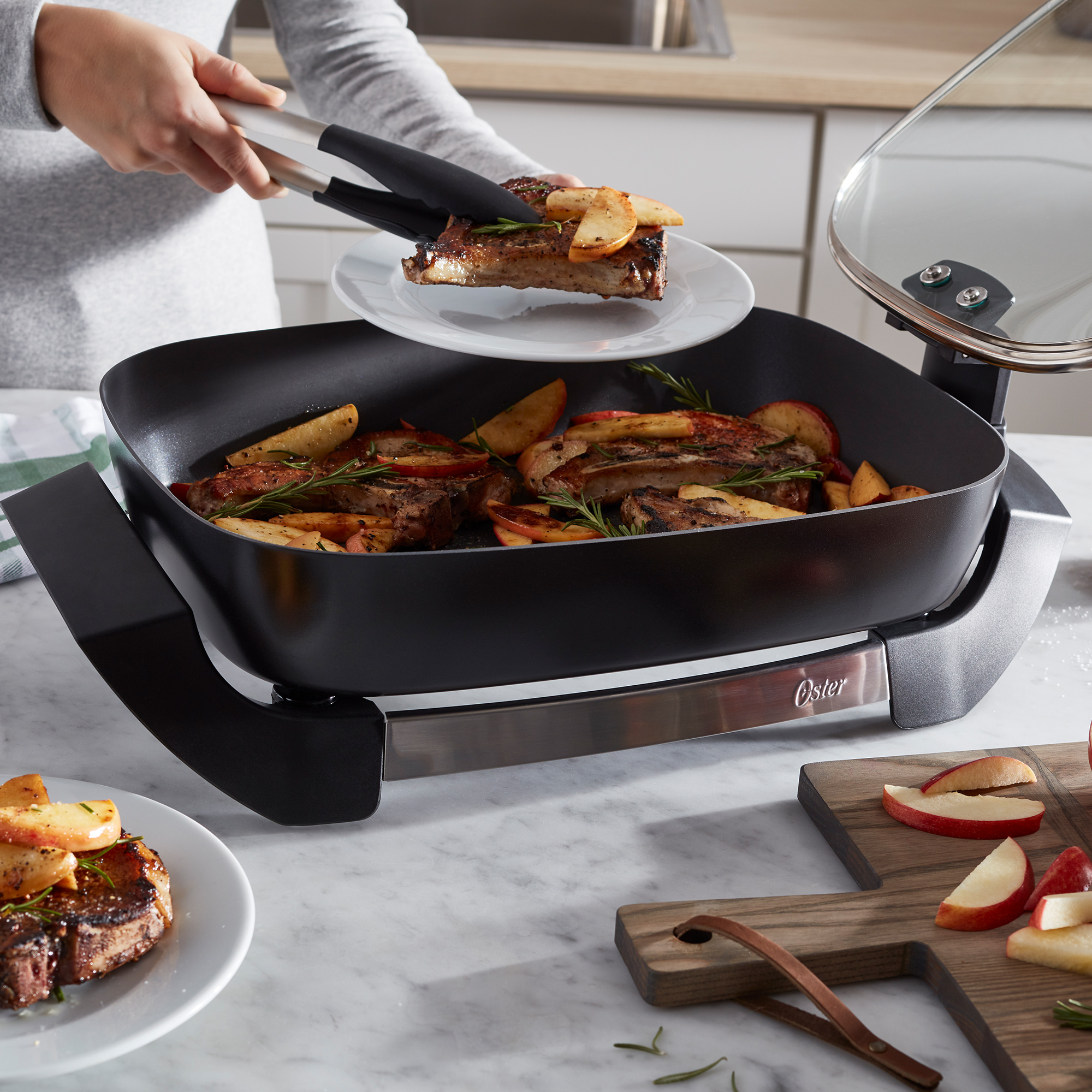 Oster® DiamondForce™ 12x12 inch skillet