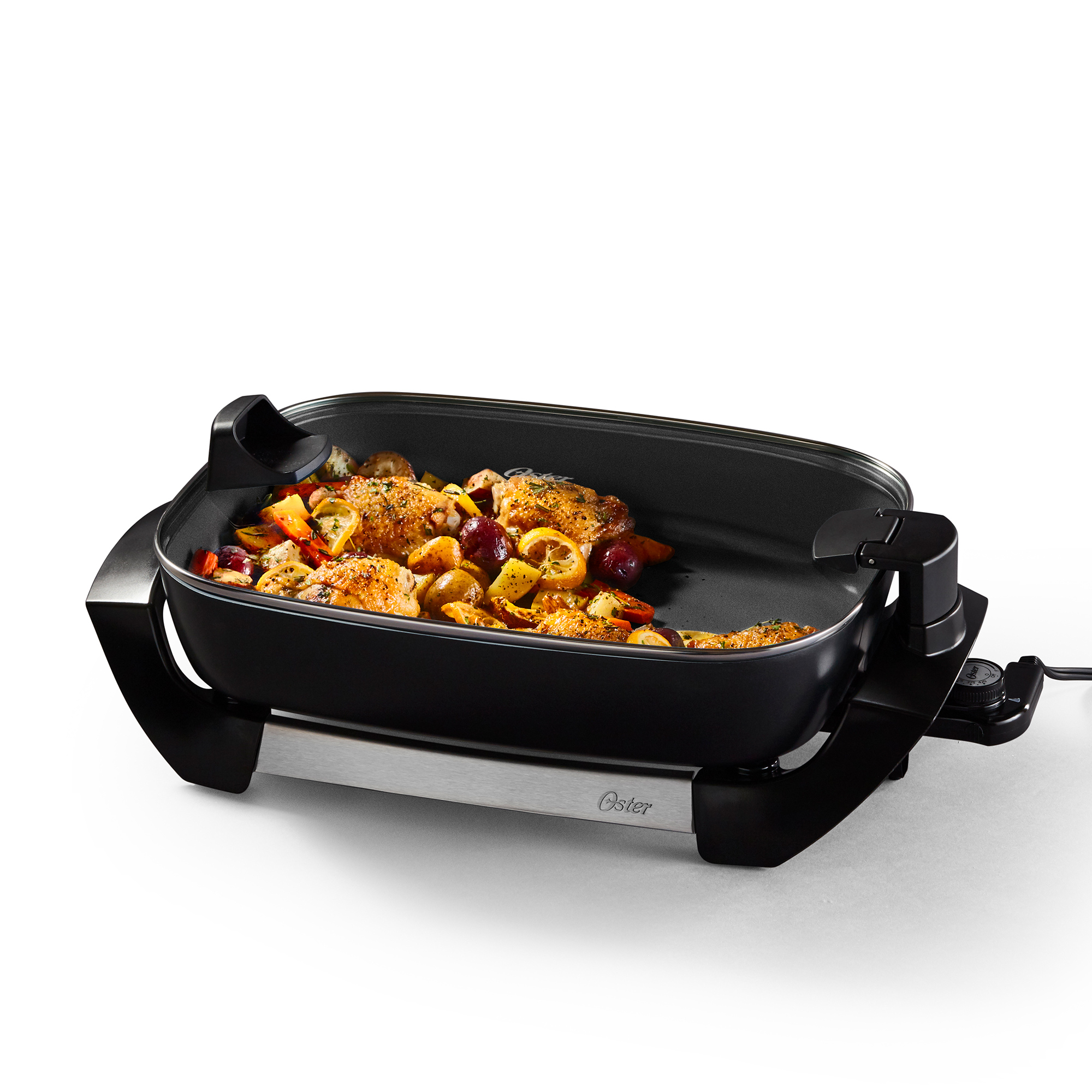 Oster® DiamondForce™ 12Inch x 16Inch Nonstick Electric Skillet with