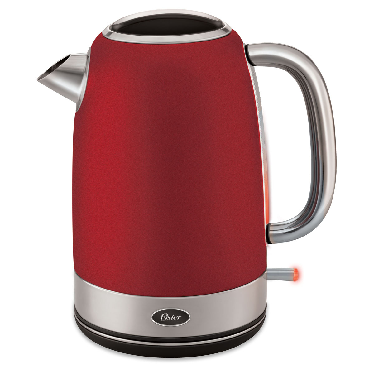 Oster® 1.7L Stainless Steel Kettle, Red