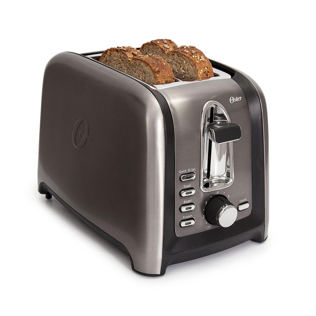 Oster® 2-Slice Toaster, Black Stainless Oster® 2-Slice Toaster, Black Stainless