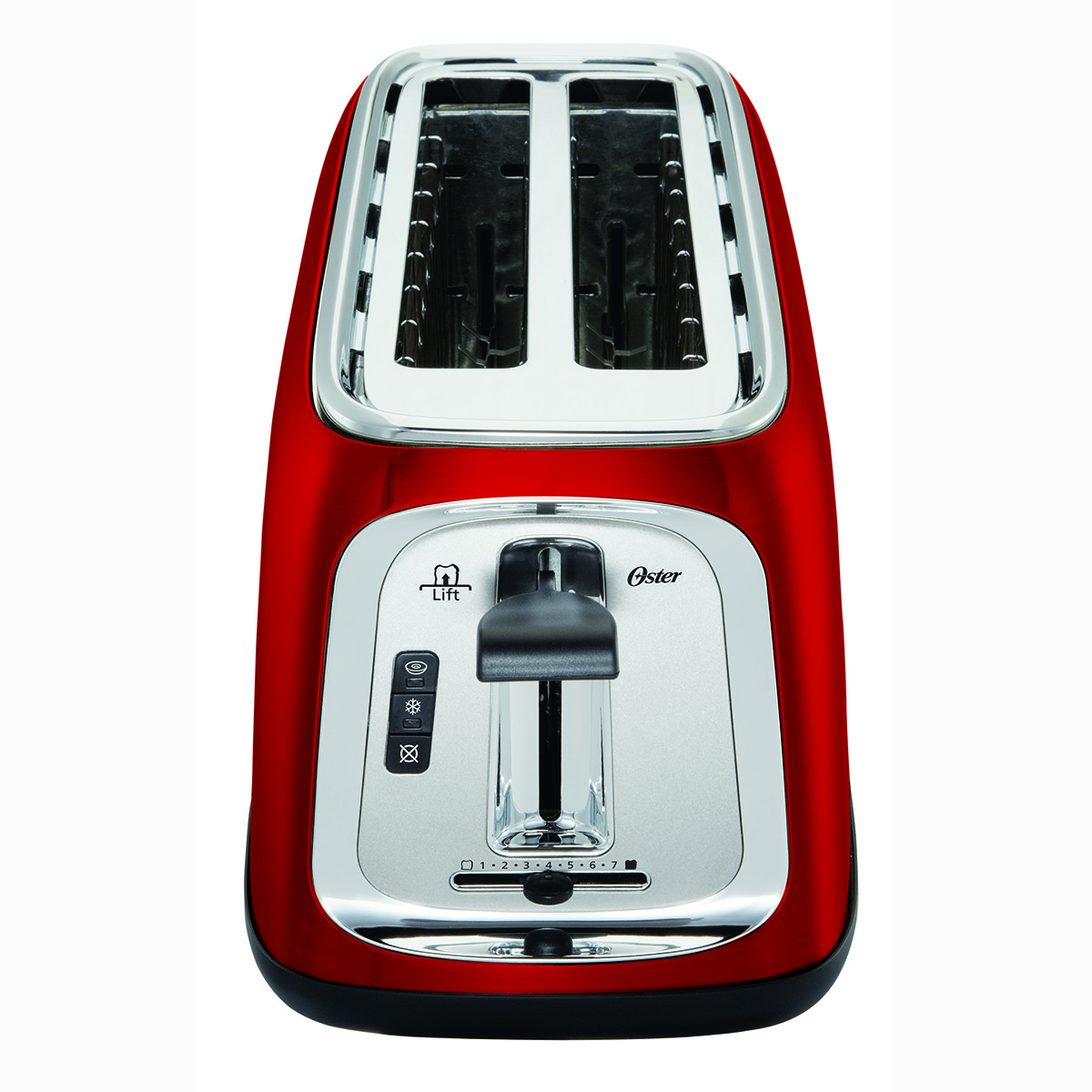 Oster® 4Slice LongSlot Toaster, Red Metallic TSSTTRJB30R033 Oster