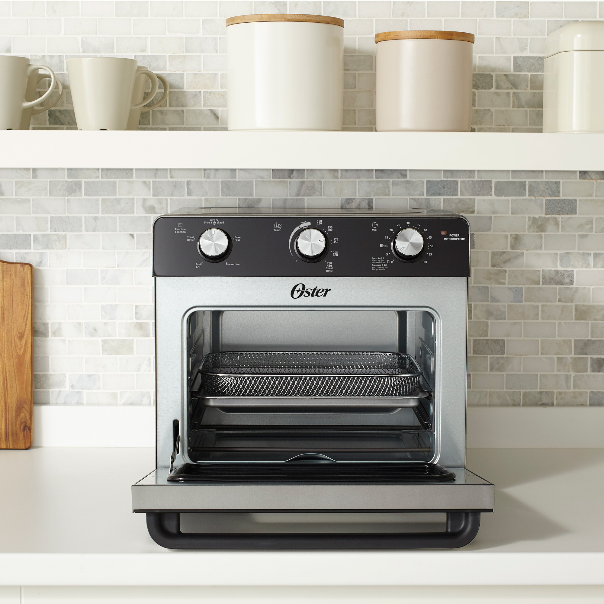 Oster Countertop Toaster Oven with Air Fryer TSSTTVMAF1 Toaster