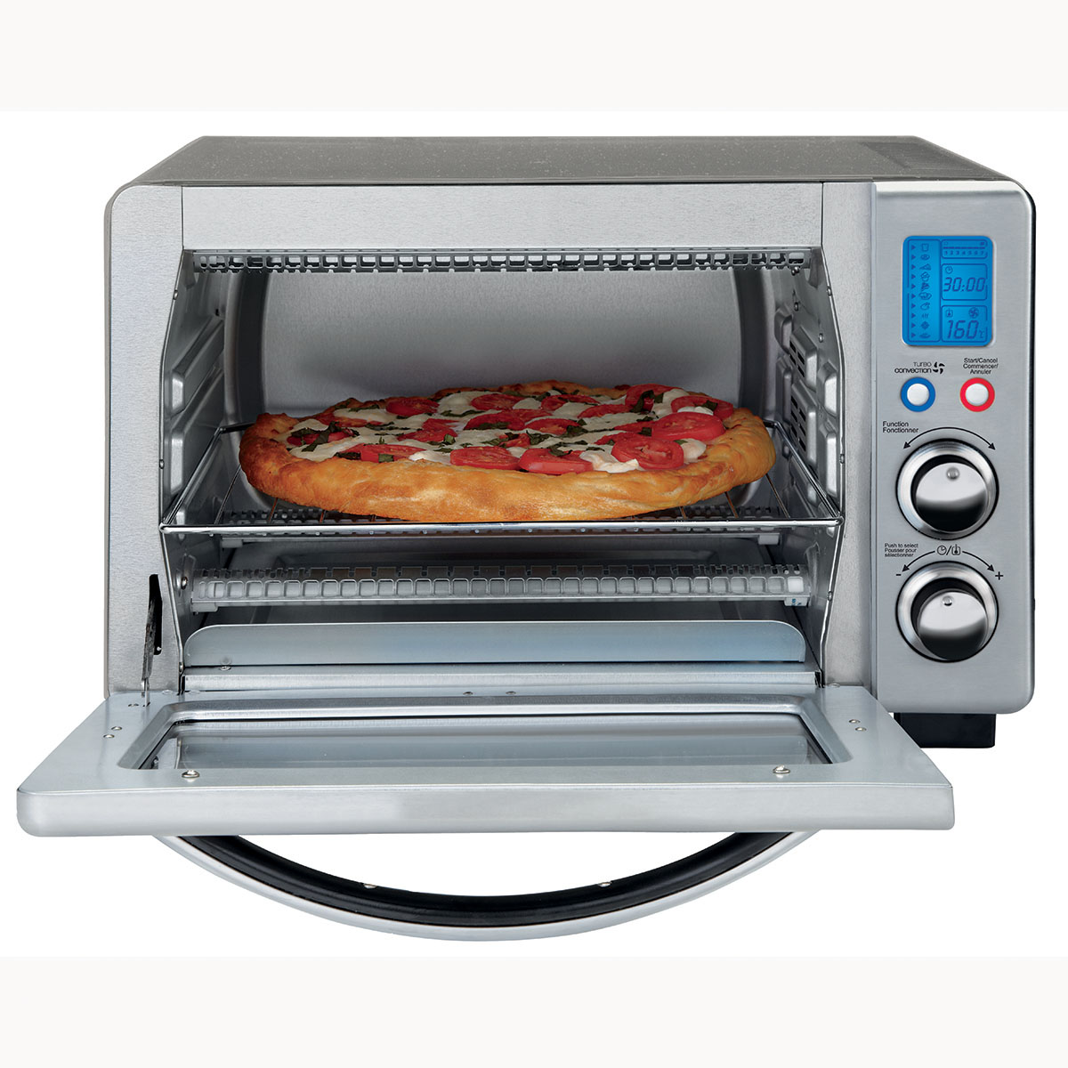 Oster 6 Slice Digital Countertop Oven With Convection Stainless