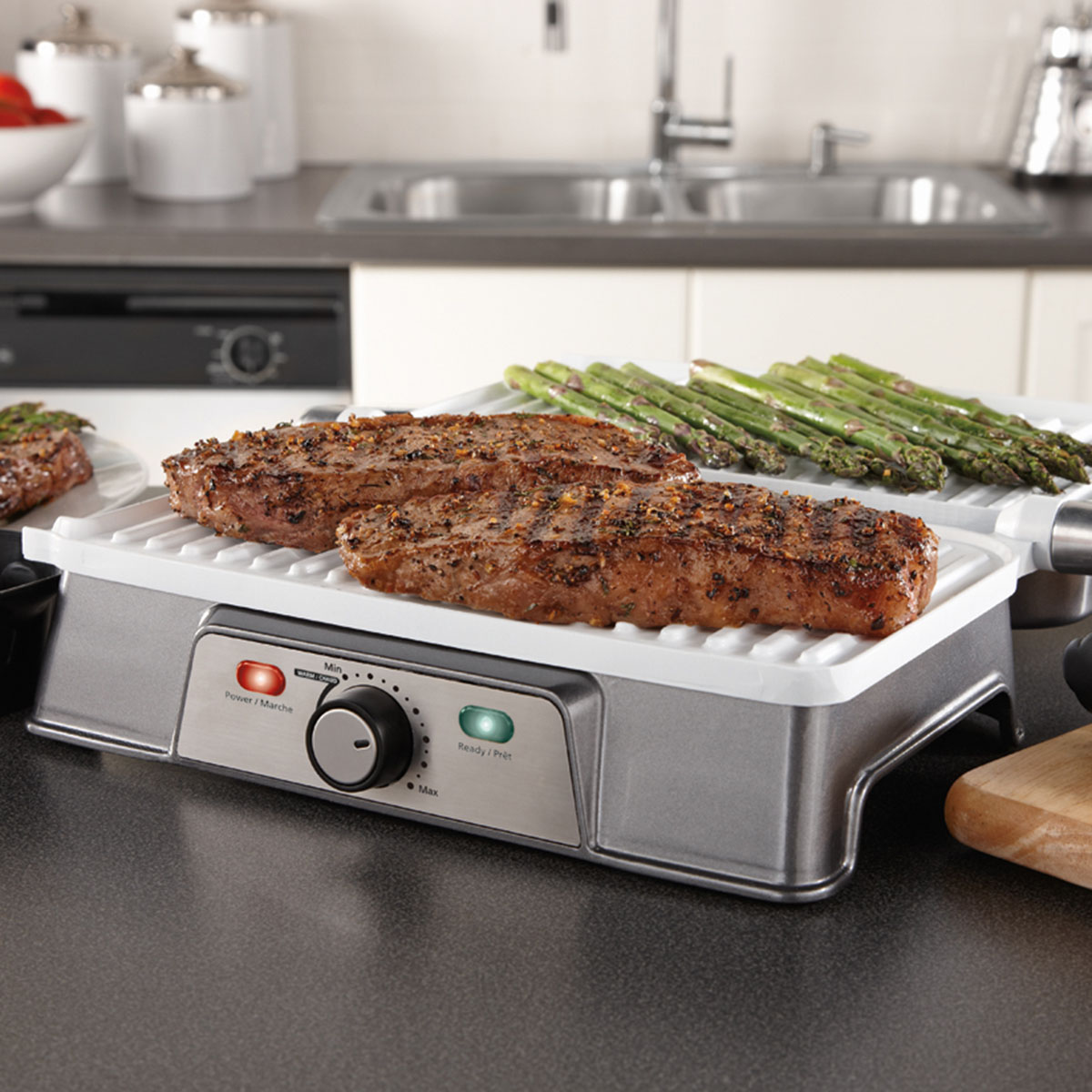 Oster® DuraCeramic™ Panini Maker & Grill CKSTPM21WC033 Oster® Canada