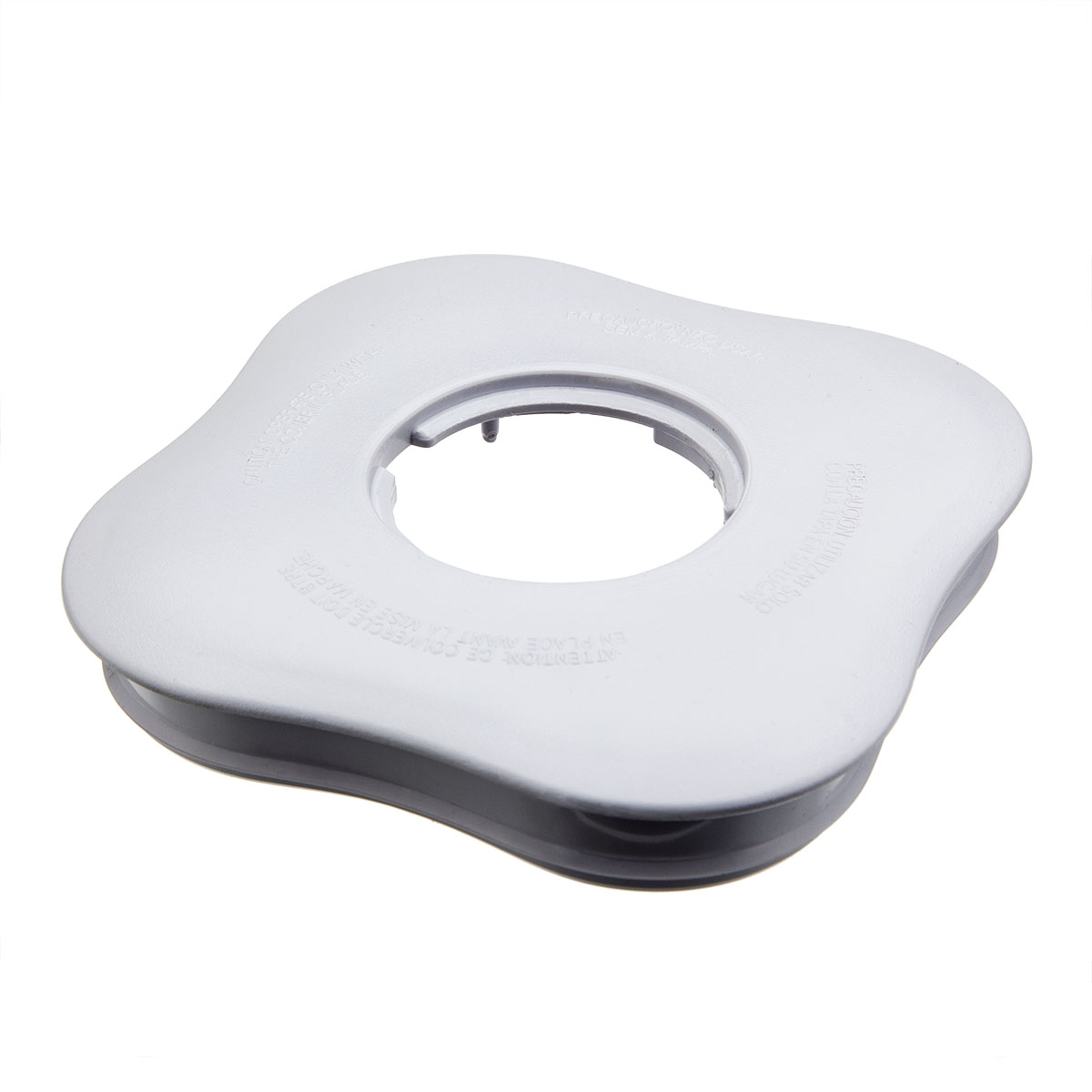 Oster® Blender Clover Shape Jar Cover, White Oster® Blender Clover Shape Jar Cover, White